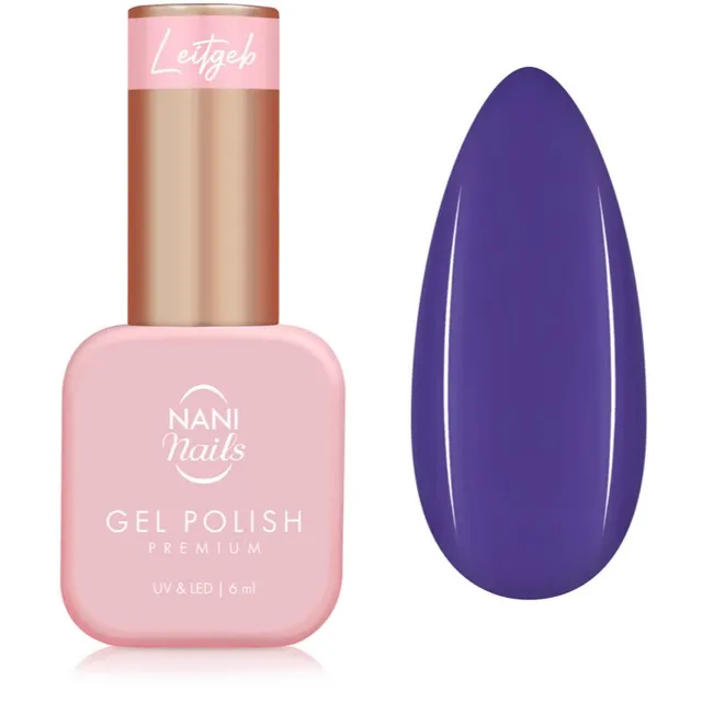 NaniNails NANI Leitgeb Geelküünelakk UV / LED lambiga kasutamiseks varjund Cucflek 6 ml