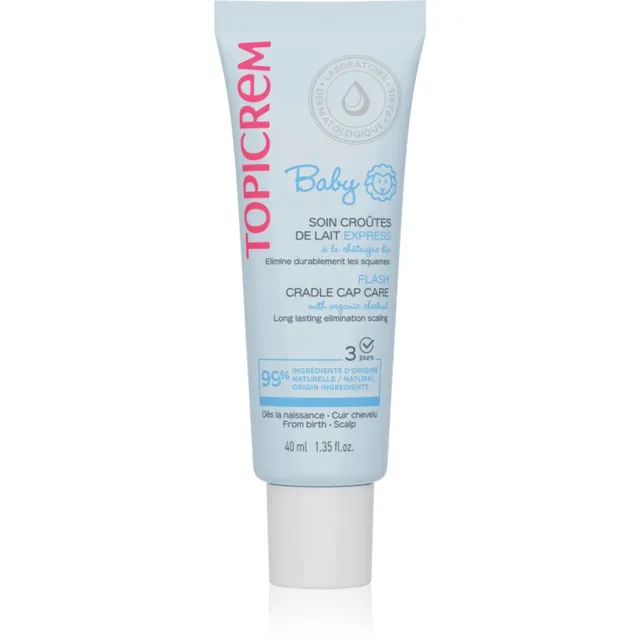 Topicrem BABY Cradle Cap Care Geel ekseemi korral lastele sünnist alates 40 ml