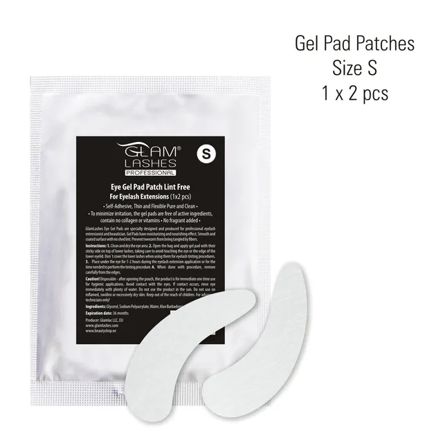 GlamLashes Eye Gel Pad Patch Lint Free (S)