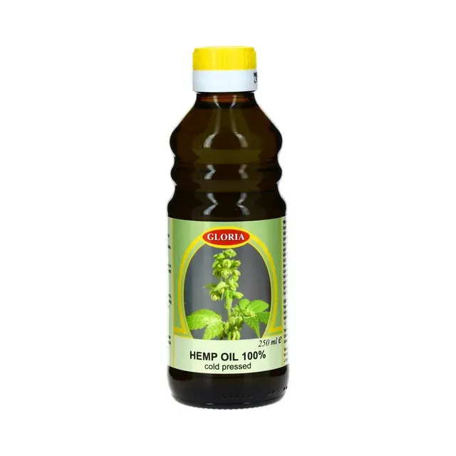 Kanepiseemneõli, rafineerimata, GLORIA, 250 ml