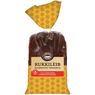 Rukkileib idantatud teradega, LÕUNA PAGARID, 300g
