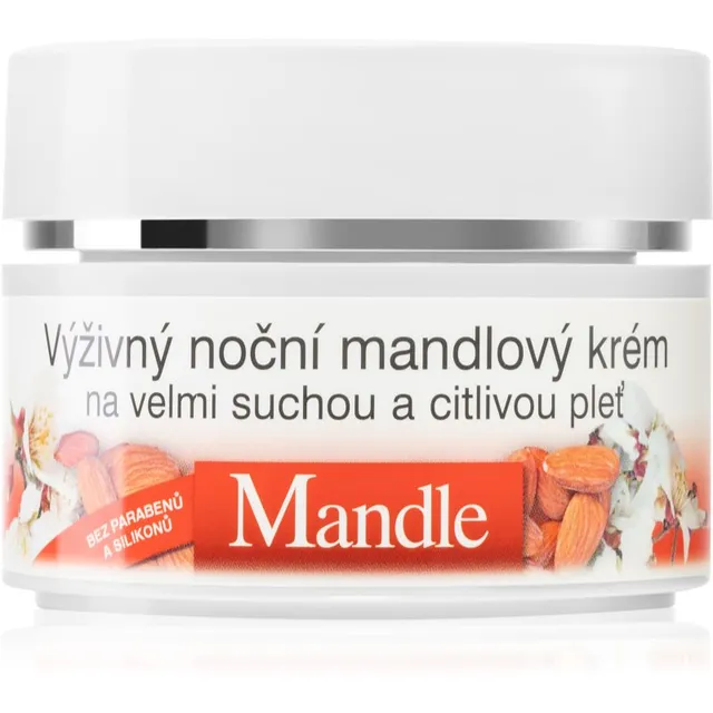 Bione Cosmetics Almonds Toitev öökreem väga kuivale ja tundlikule nahale 51 ml