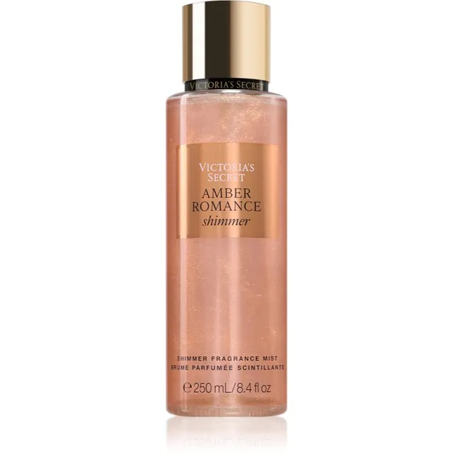 Victoria's Secret Amber Romance Shimmer Kehapihusti sädelusega naistele 250 ml