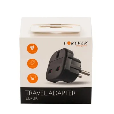 Reisiadapter Bullet EU/UK AW26