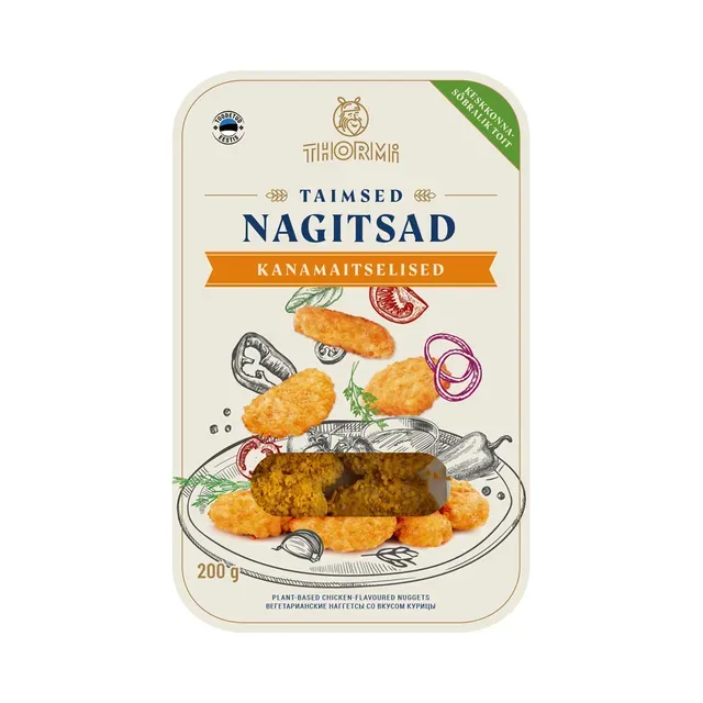 Taimsed nagitsad, THORMI, 200g