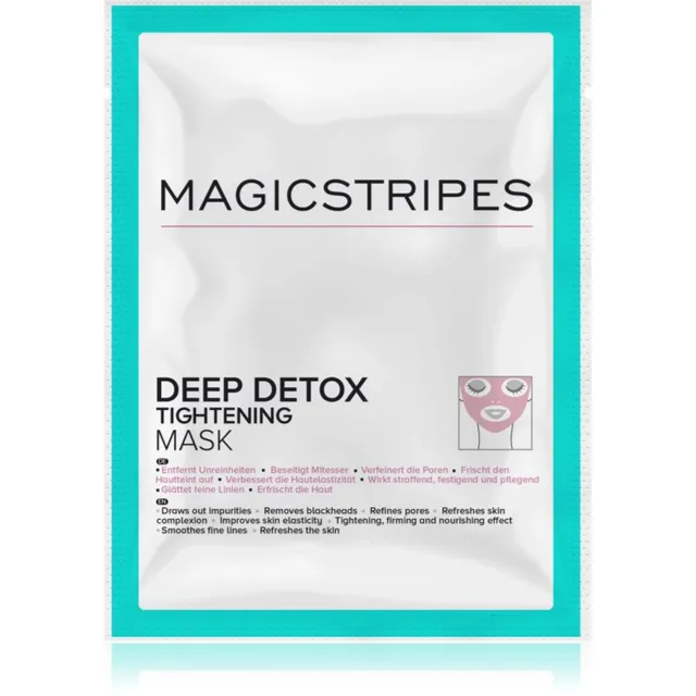 MAGICSTRIPES Deep Detox Detoksifitseeriv mask pinguldava toimega 1 tk