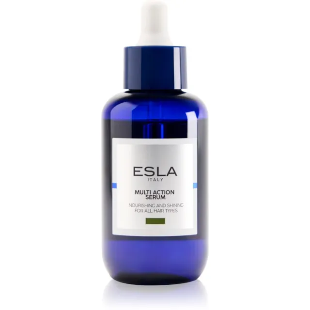 ESLA ITALY Multi Action Serum Multifunktsionaalne juuksehooldus säravate ja pehmete juuste jaoks 100 ml