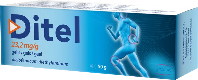 DITEL GEEL 23.2MG 1G 50G N1