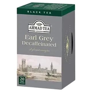 Ahmad Earl Grey tee, kofeiinivaba, 20x2 g