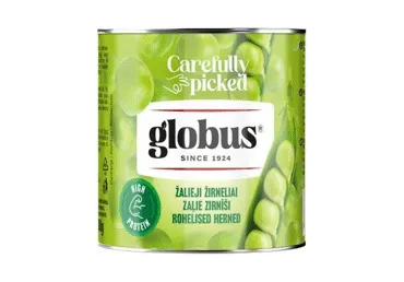 Konserveer.roheline hernes GLOBUS 400g