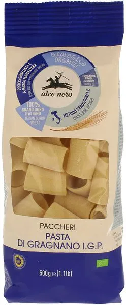 Kõvanisu makaronid PACCHERI, ökoloogilised