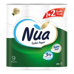 Nua tualettpaber 3-kih 9tk 140 lehte