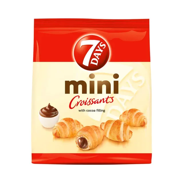 Mini multipakk kakaomaitseline, 7DAYS, 185 g