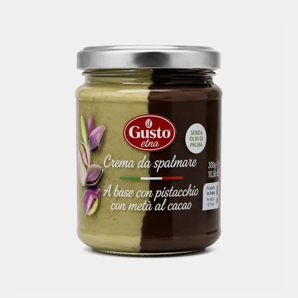 Pistaatsia ja tumeda šokolaadi kreemi duo 300g