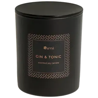 Amii lõhnaküünal must Gin Tonic 145g