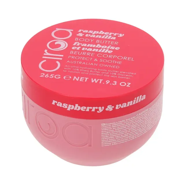 Kehavõi Raspberry & Vanilla, CIROA, 265g
