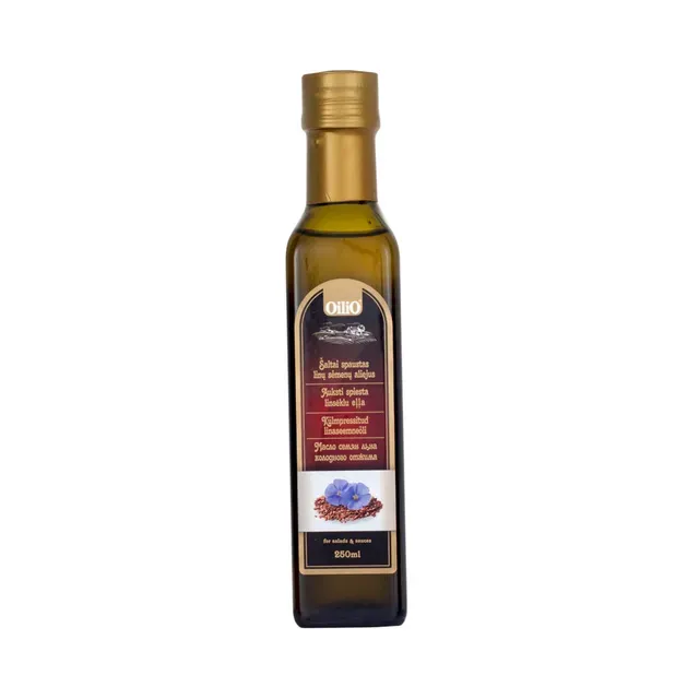 Külmpressitud  Linaseemneõli, OILIO, 250 ml