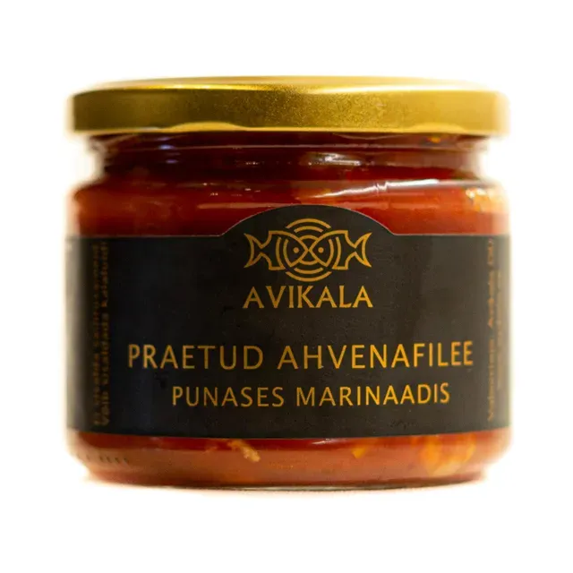 Praetud ahvenafilee punases marinaadis, AVIKALA, 330g