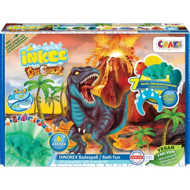 Craze INKEE Dino komplekt vanni jaoks lastele