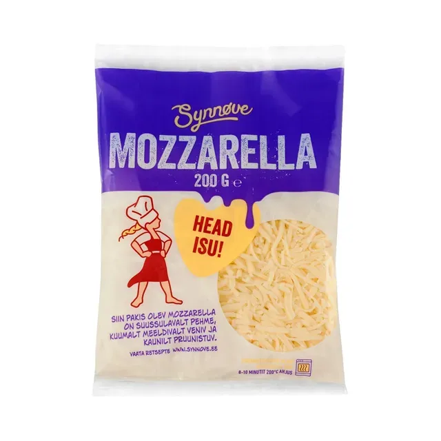 Riivjuust mozzarella, SYNNOVE, 200 g
