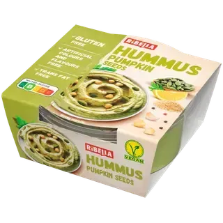 Ribella Kikerhernehummus kõrvitsaseemnetega 200g