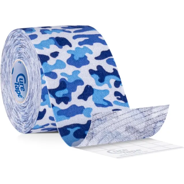 CureTape® Art fikseeriv sporditeip värv Army Blue 5 m