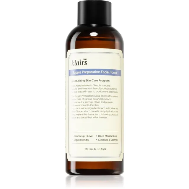 Klairs Supple Preparation Facial Toner Niisutav pH-d tasakaalustav toonik 180 ml