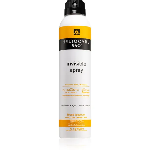 Heliocare 360° Läbipaistev kaitsev pihusti SPF 50+ 200 ml