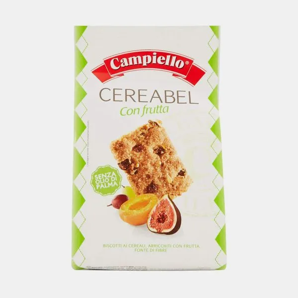 Teraviljaküpsised puuviljatükikestega 220g