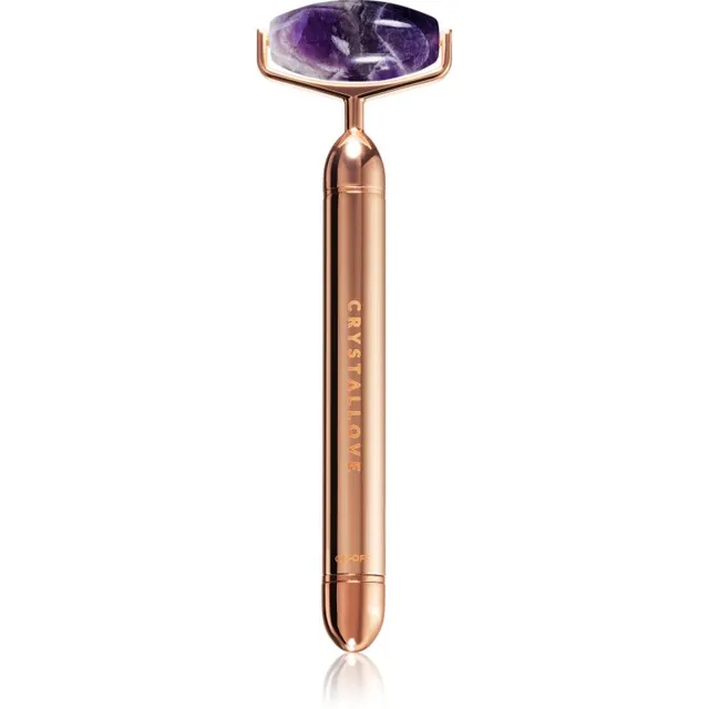 Crystallove Amethyst Vibrating Roller Massaažirull näole 1 tk