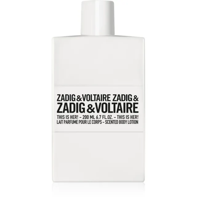 ZADIG&VOLTAIRE THIS IS HER! Kehapiim naistele 200 ml