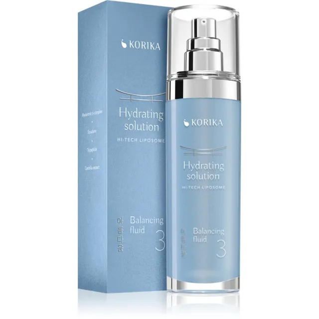 KORIKA HI-TECH LIPOSOME Hydrating solution Balancing fluid Kerge niisutav emulsioon 120 ml