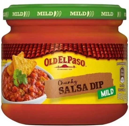 Old el Paso Chunky Salsa mild, 312g