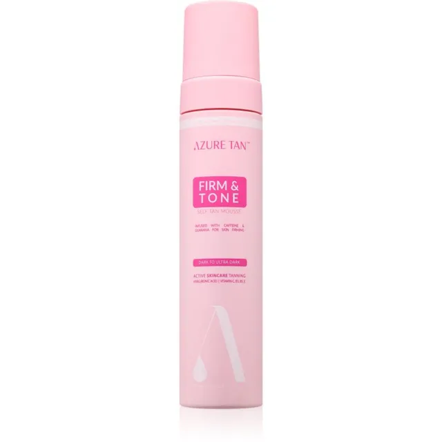 Azure Tan Firm & Tone Isepruunistav vaht varjund Dark To Ultra Dark 200 ml