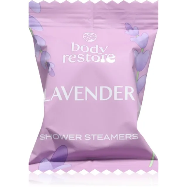 Body Restore Lavender Shower Steamers dušitabletid lavendl lõhnaga 3 tk