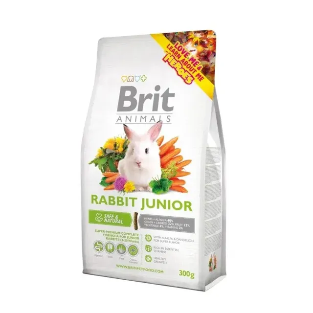 Brit Animals Junior küüliku täissööt, 1,5 kg