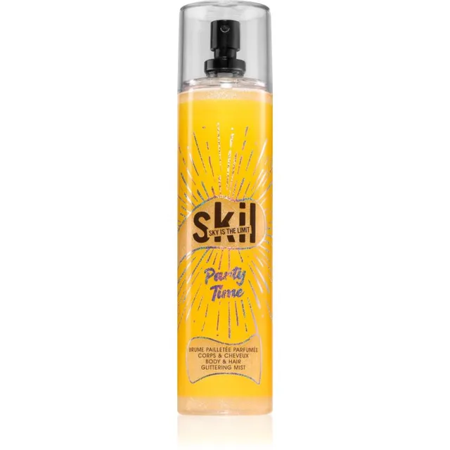 Skil Night Call Party Time Pihusti kehale ja juustele sädelusega 250 ml