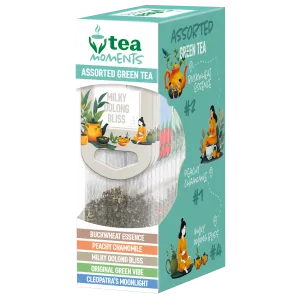 Tea Moments assortii roheline tee 33,6g (5maitset × 3)