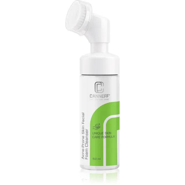 Canneff Balance Acne-Prone Skin Facial Foam Cleanser Õrn puhastusvaht rasusele akne kalduvustega nahale 150 ml