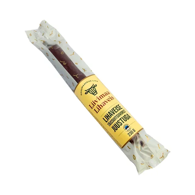 Lihaveise täissuitsuvorst juustuga, LIIVIMAA LIHAVEIS, 230 g