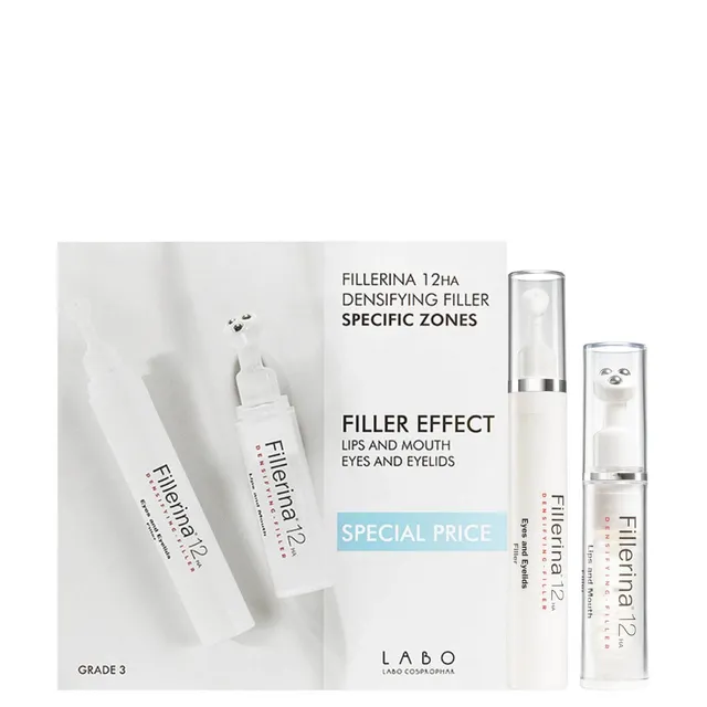 FILLERINA 12HA Densifying-Filler Specific Zones Grade 3 komplekt