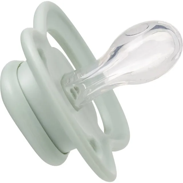 B.Box Silicone 6m+ lutt Sage/Vanilla 2 tk