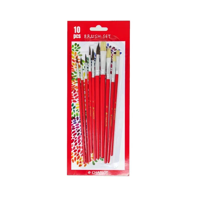 Pintslite komplekt, COLLEGE, 10 tk