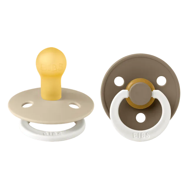 BIBS GLOW RÕNGASLUTT 0-6 KUUD VANILLA/DARK OAK N2