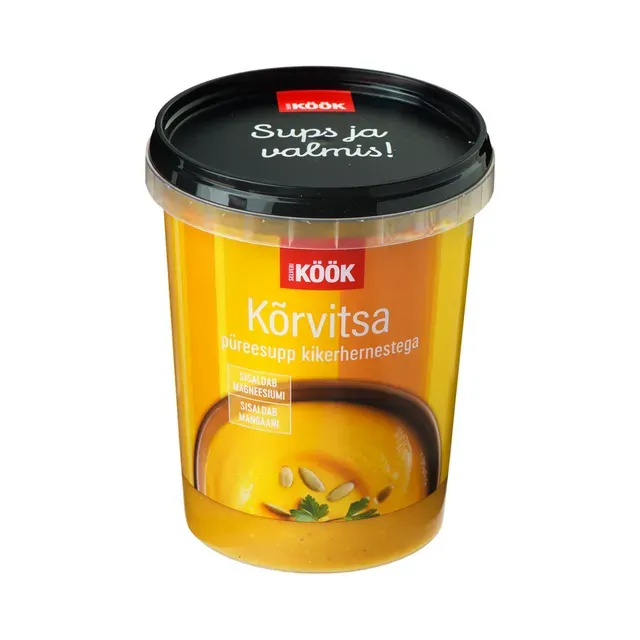 Kõrvitsapüreesupp kikerhernestega, SELVERI KÖÖK, 400g