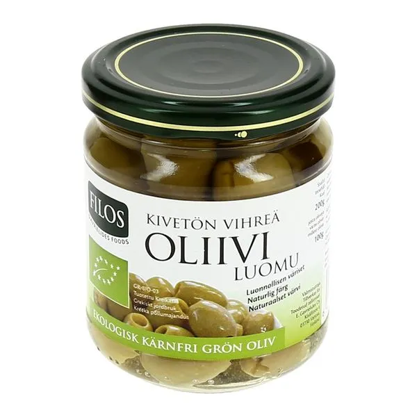 Rohelised oliivid kivideta 100g
