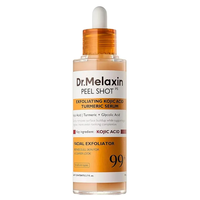 DR.MELAXIN Peel Shot Exfoliating Kojic Acid Turmeric Serum 80ml