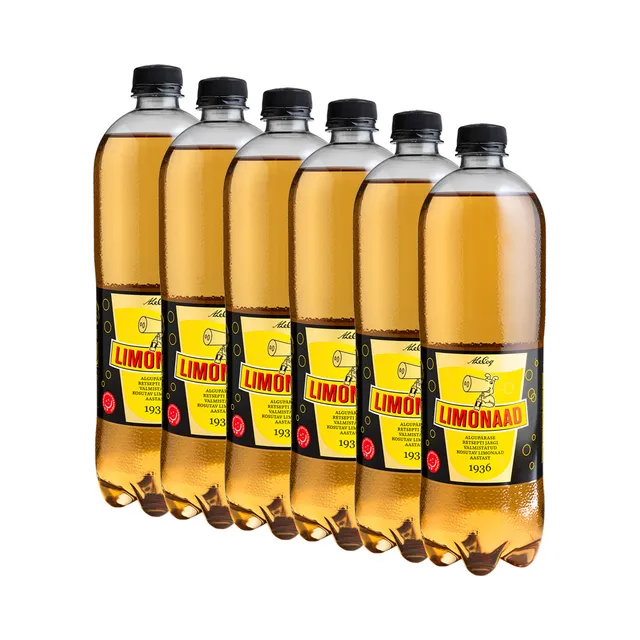 HULGI Limonaad traditsiooniline 6tk, LIMONAAD, 6 x 1l