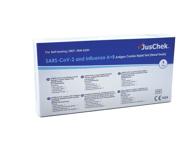 ANTIGEENI KIIRTEST SARS COV-2 JA A/B GRIPIVIIRUS JUSCHEK N1