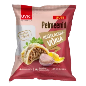 Uvic Pelmeenid küüslauguvõiga 500g